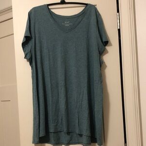 J. Jill Teal Short Sleeve Top